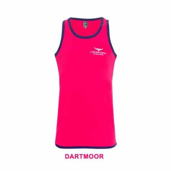 Longhorn Shearing Singlet in Dartmoor Pink (XL)