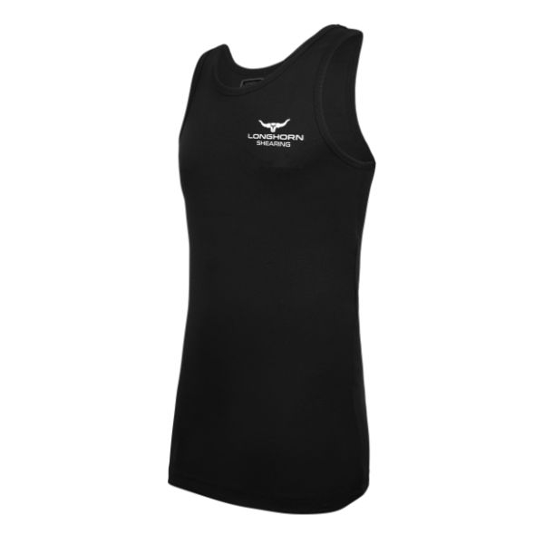 Longhorn Shearing Unisex Singl et Black (L)