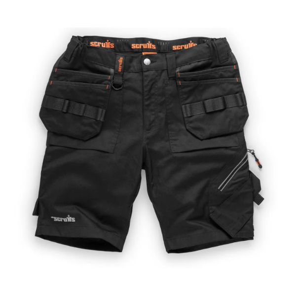 Scruffs,Womens TradeFlex Black Shorts (L) (14)